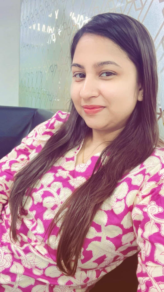 Cotton long straight kurti