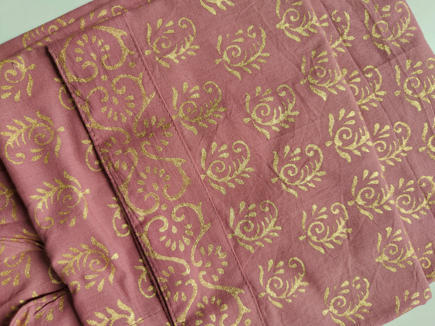 Cotton suit set with cotton dupatta