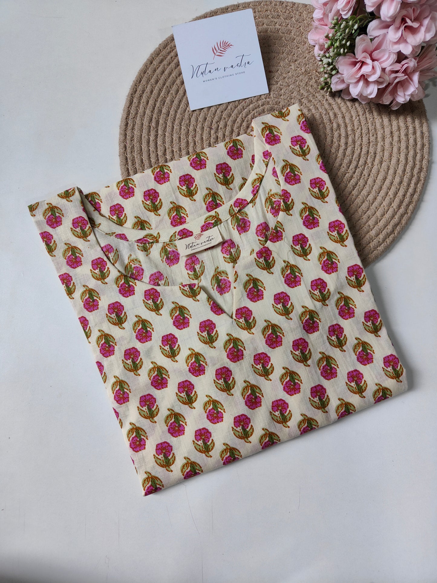 Cotton short kurta
