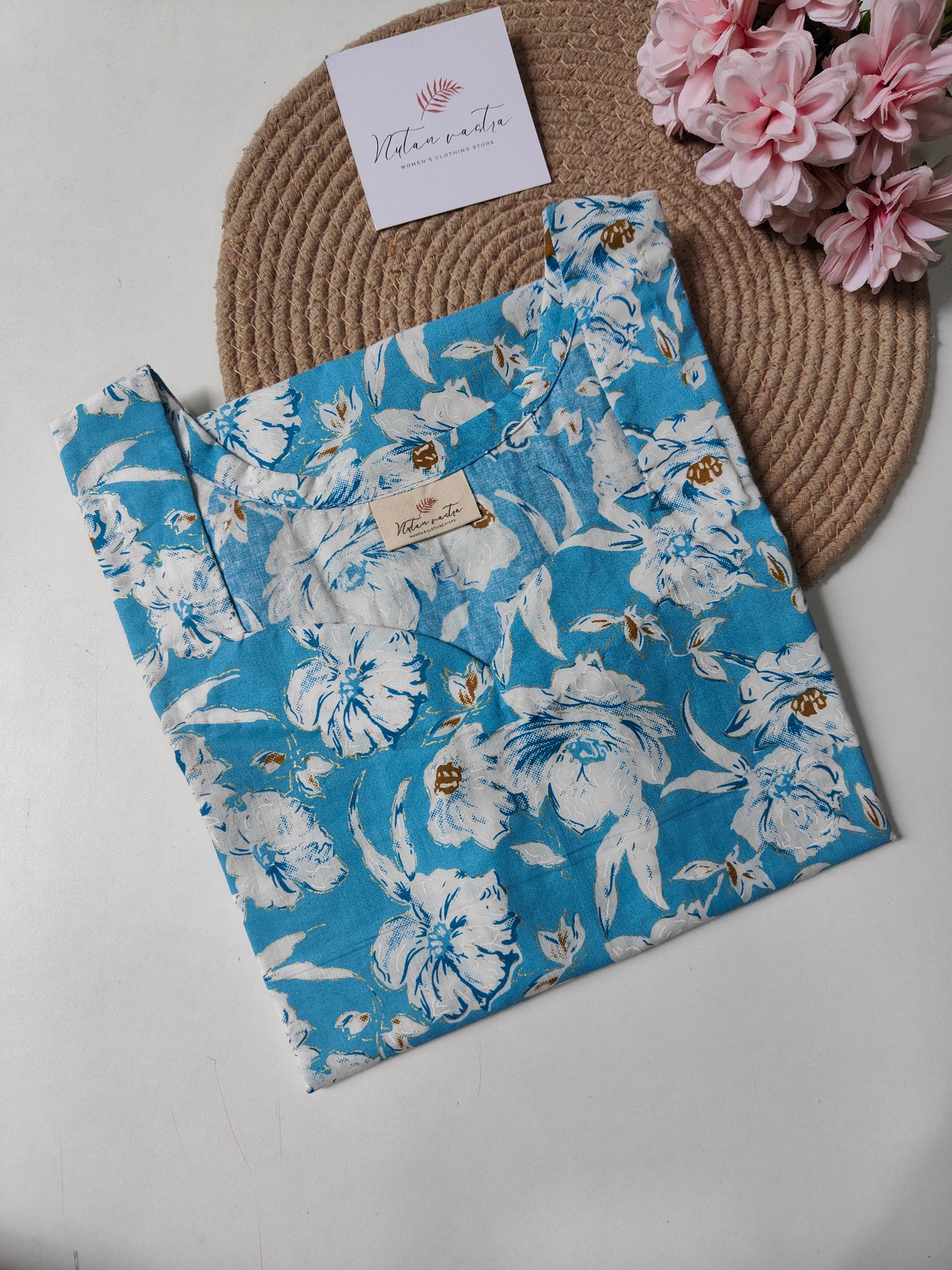 Ready to ship Cotton short kurti
