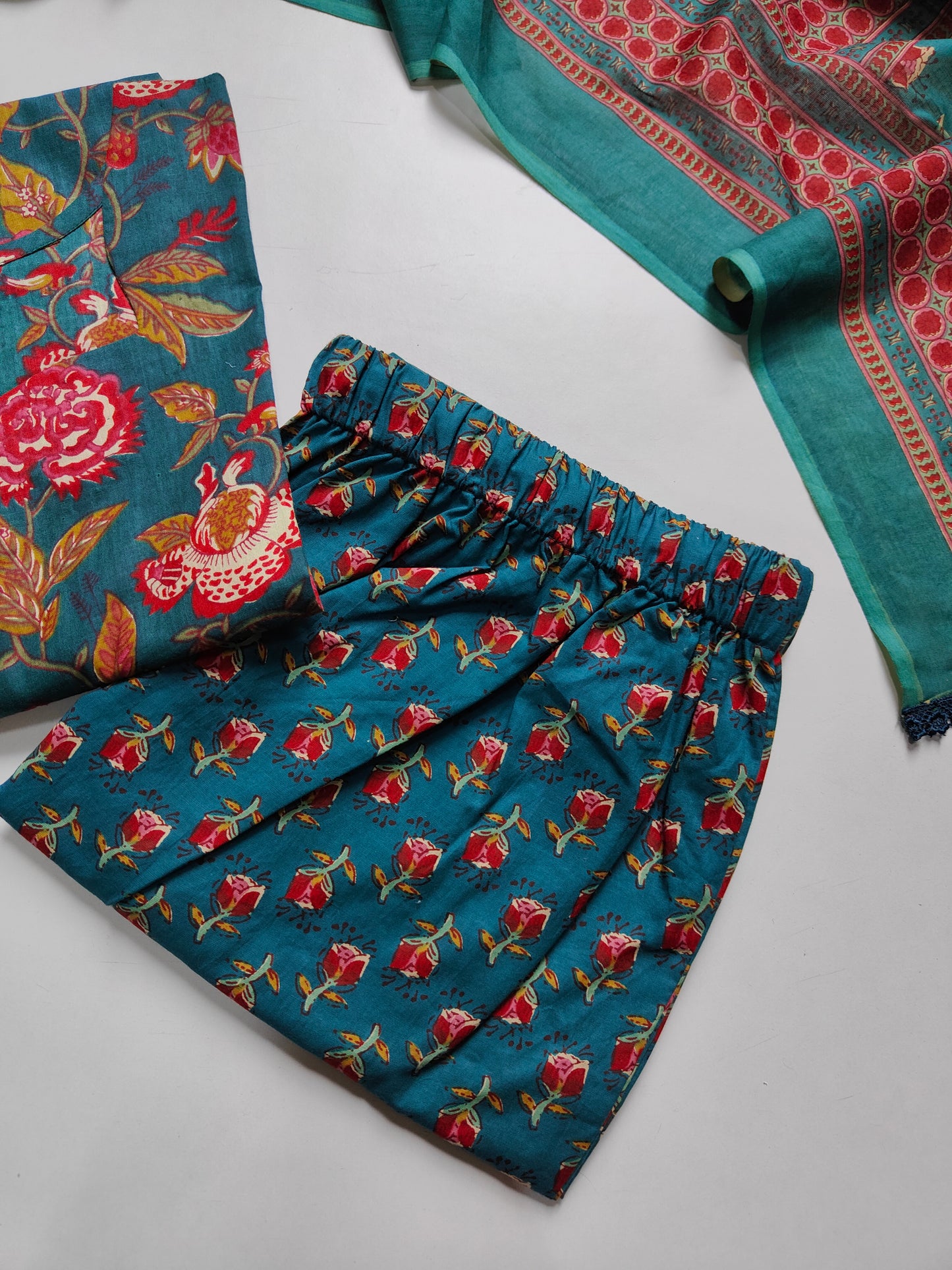 Cotton Anarkali suit set