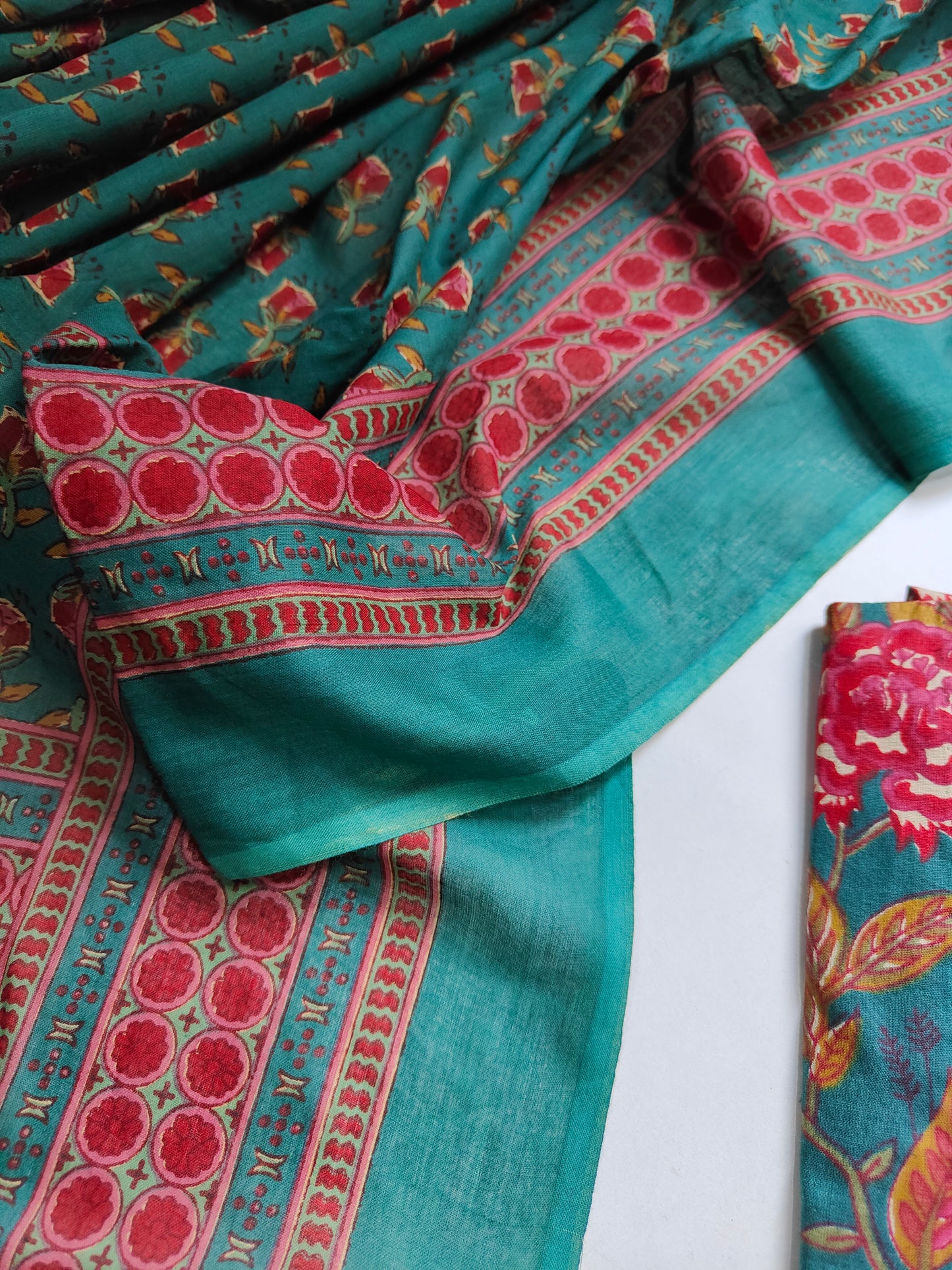 Cotton Anarkali suit set