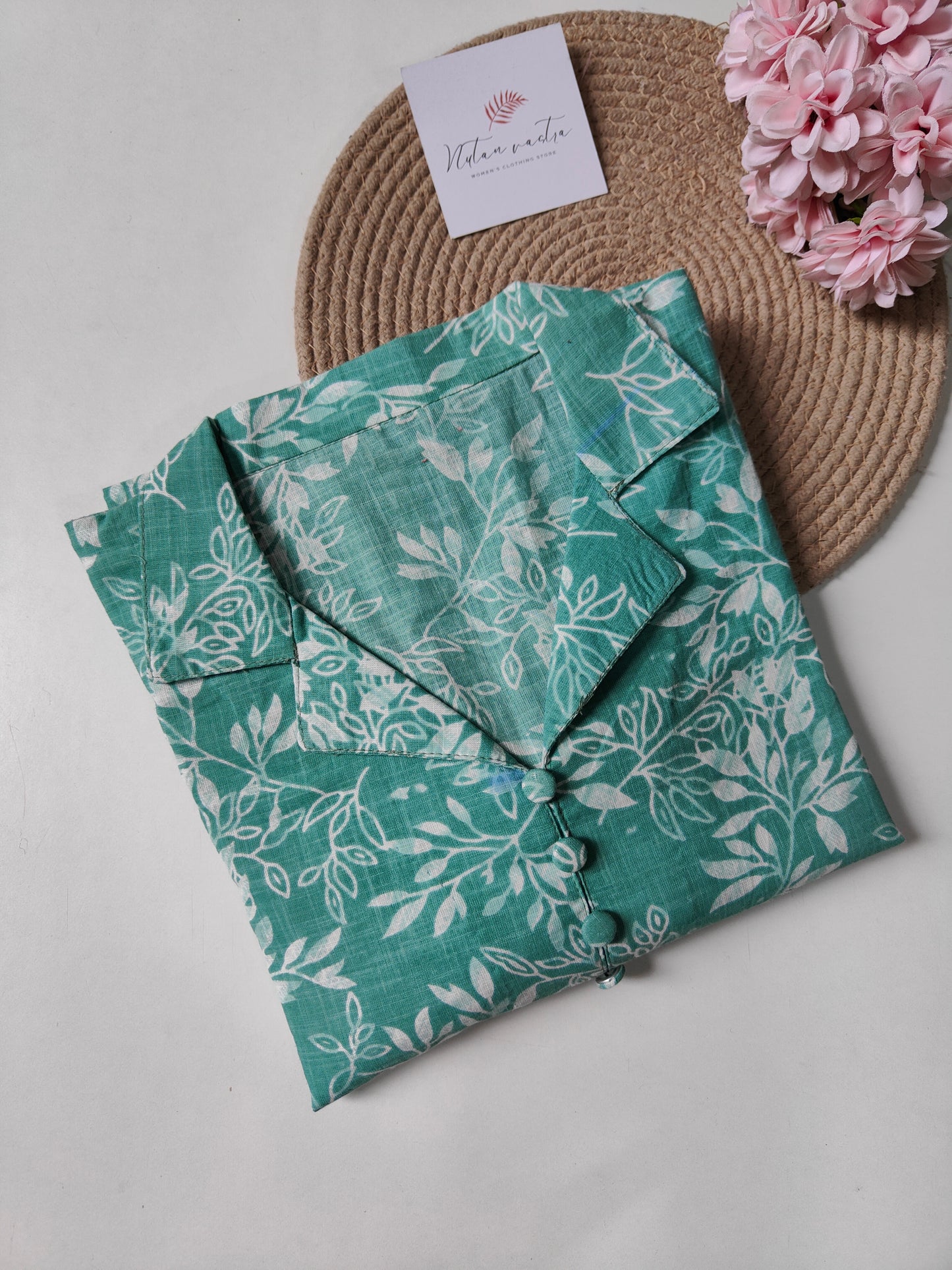 Khadi Cotton short kurti