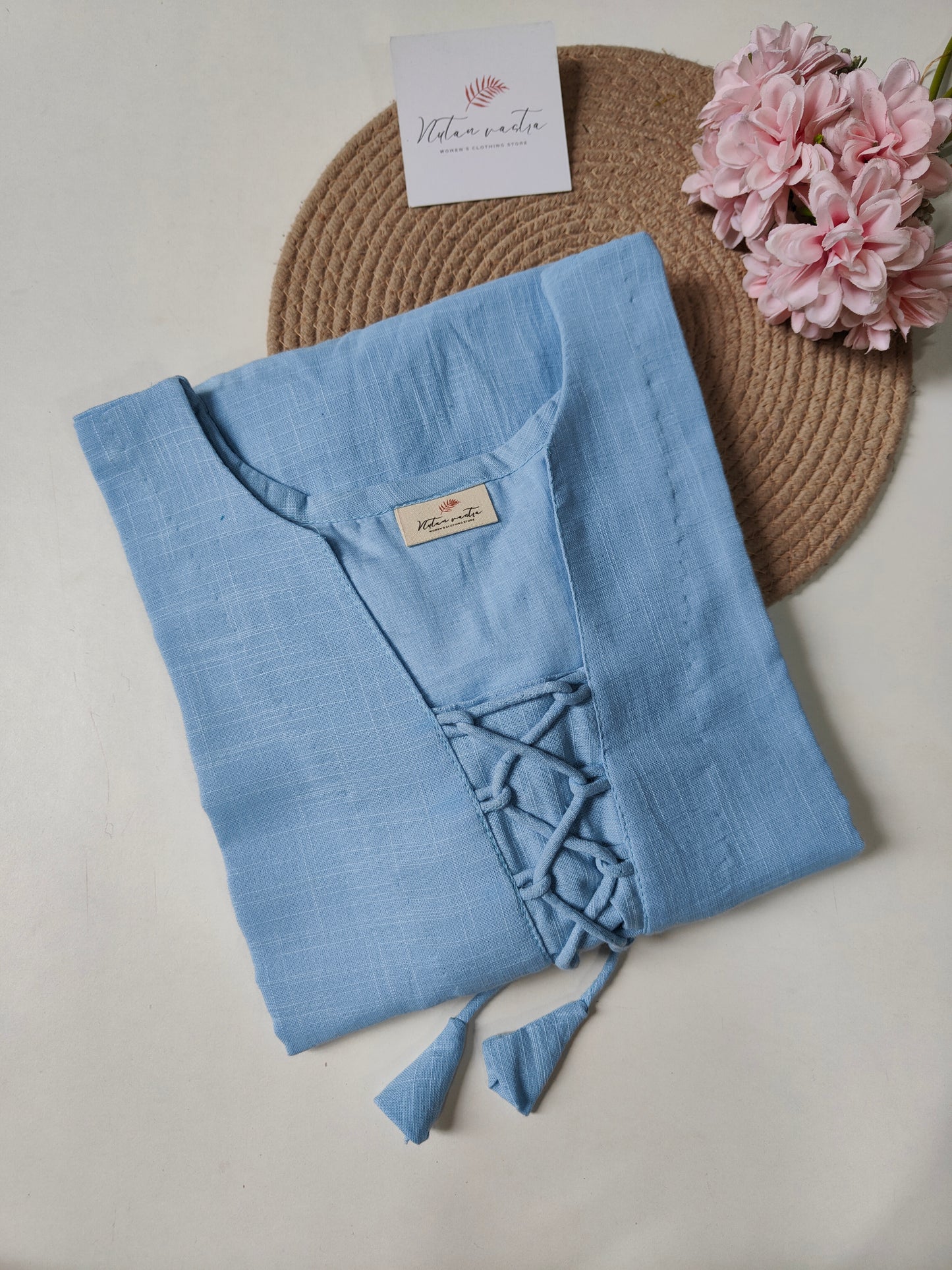 Cotton slub short kurti