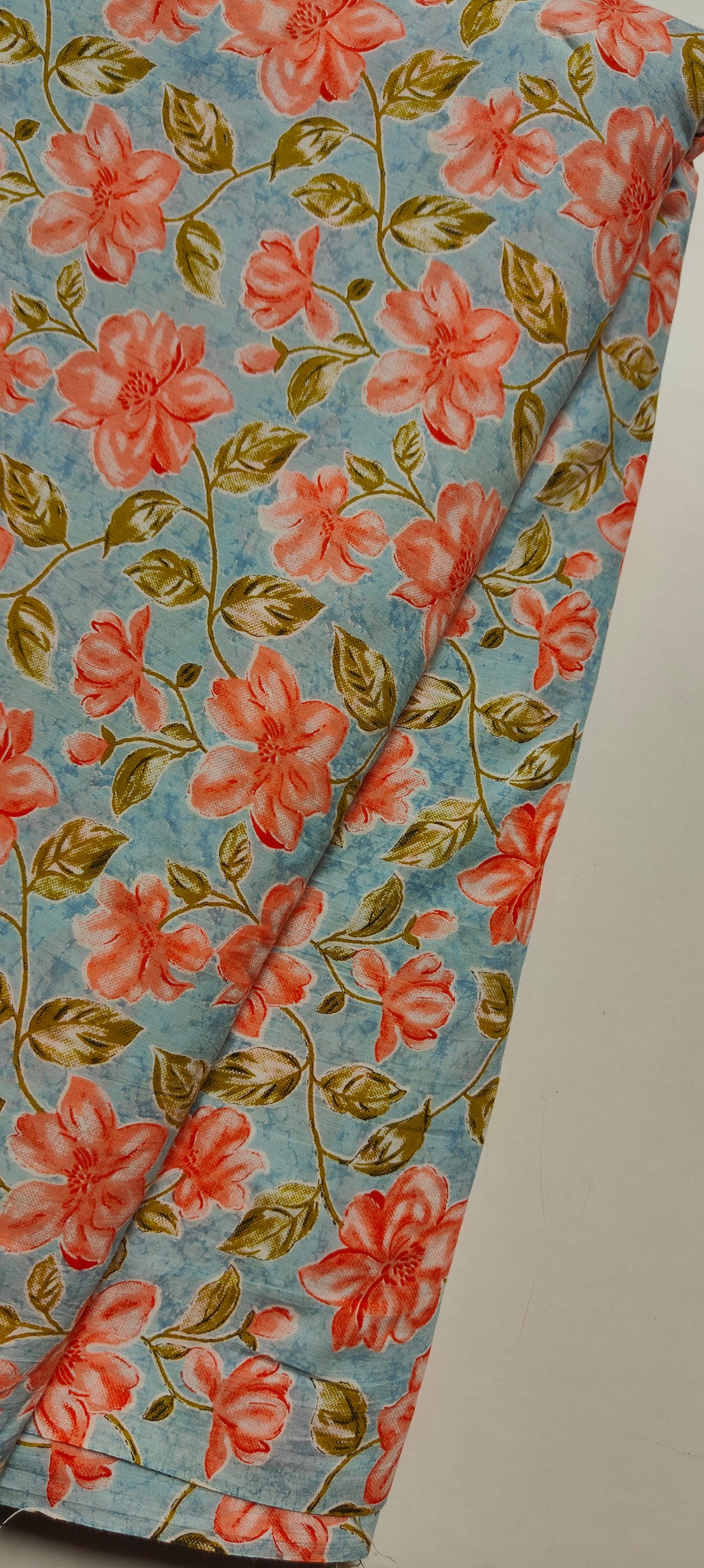 Cotton long straight kurta