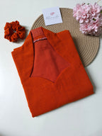 Cotton Slub Anarkali Kurti