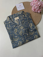 Cotton Long Straight Kurti