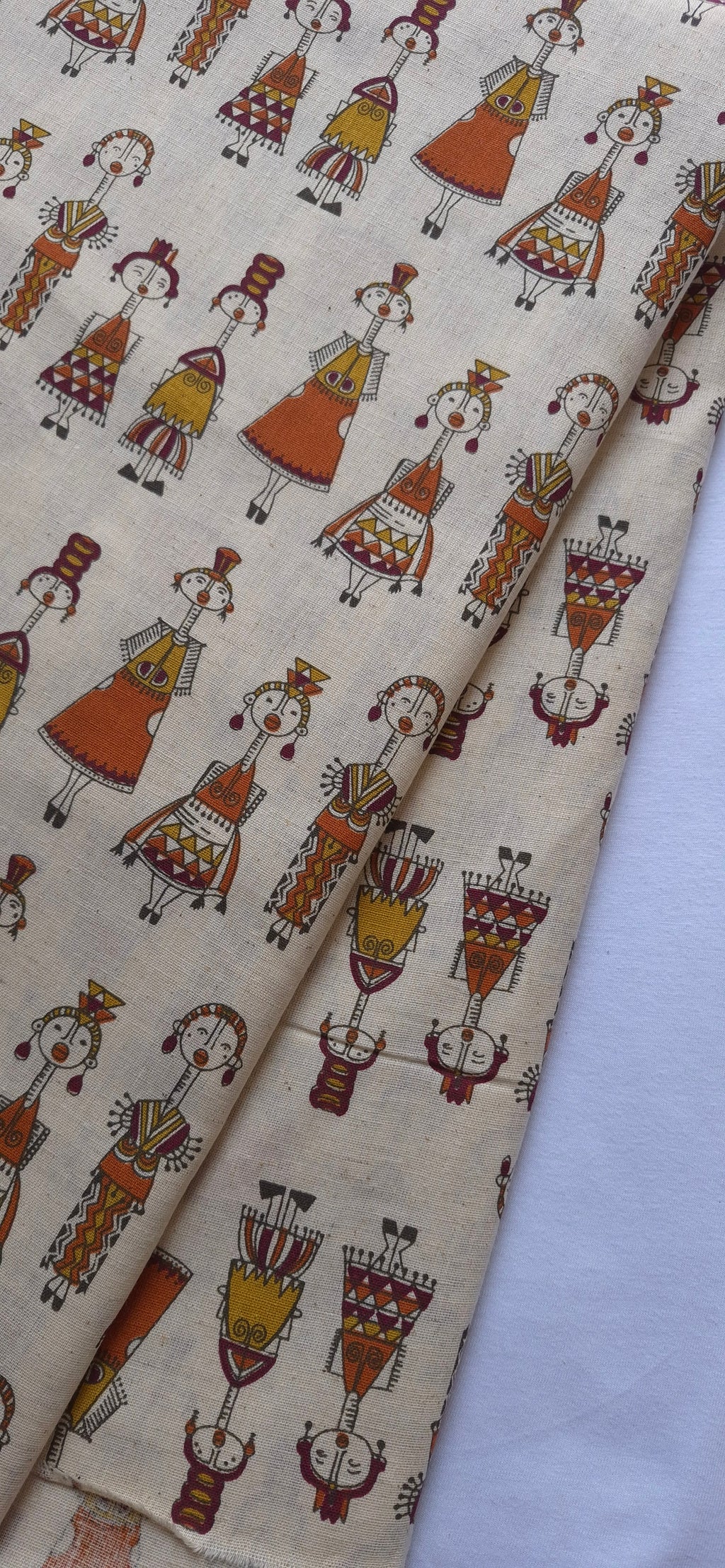 Khadi Cotton Anarkali Kurti