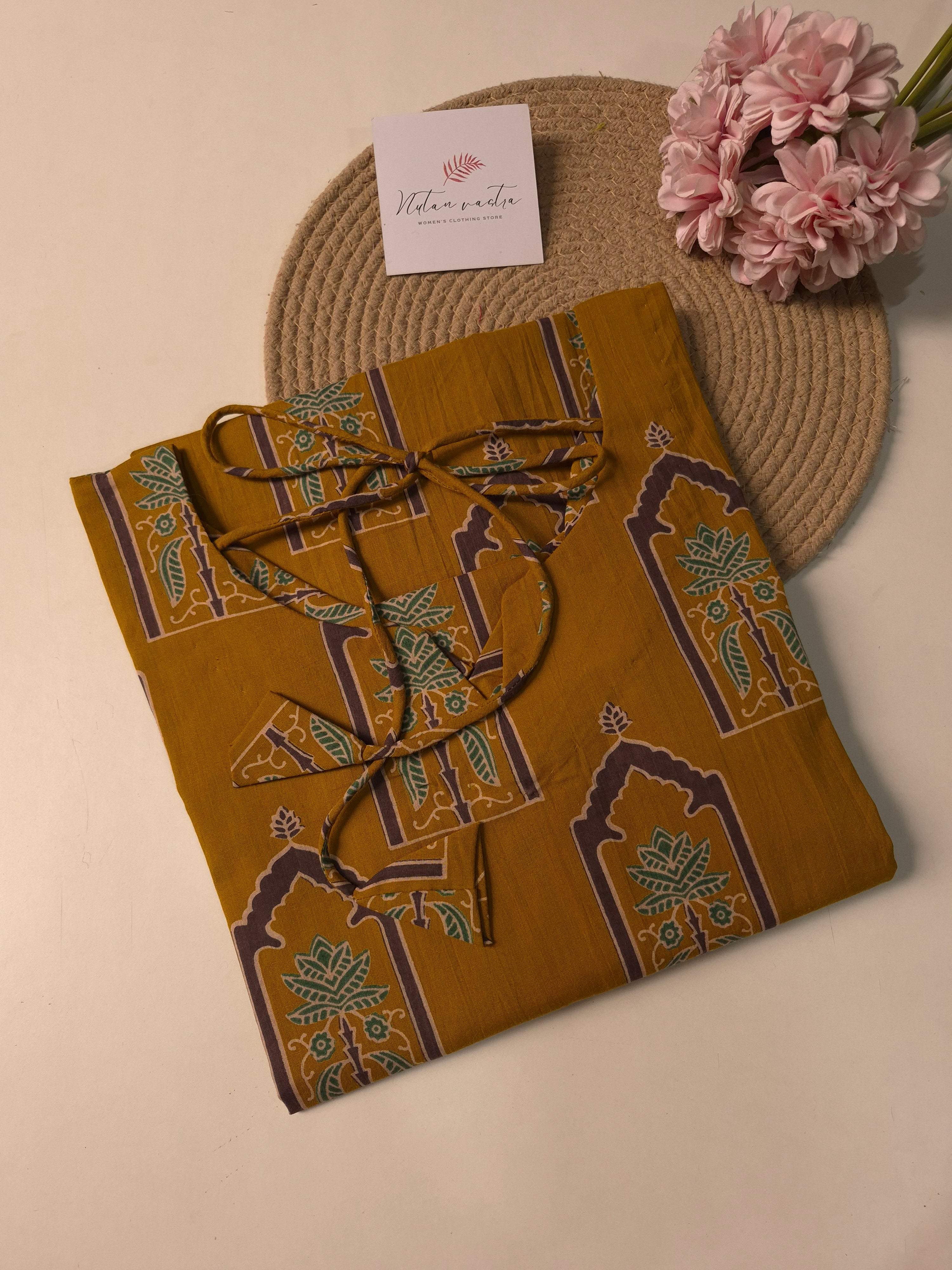 Cotton Short Kurti & Peplum Top