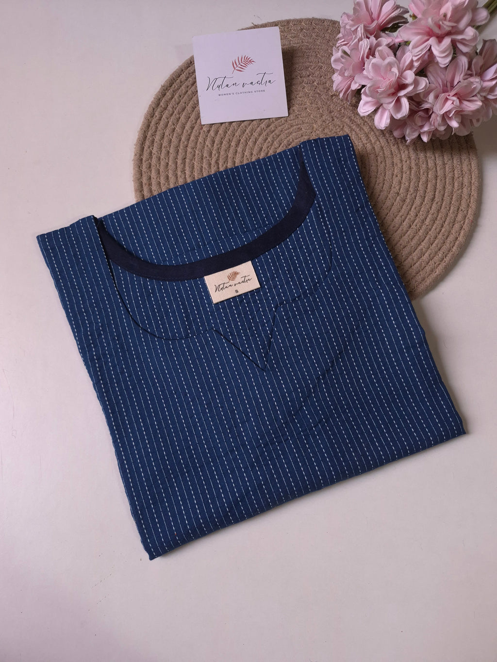 Ready To Ship Cotton Long Straight Kurti