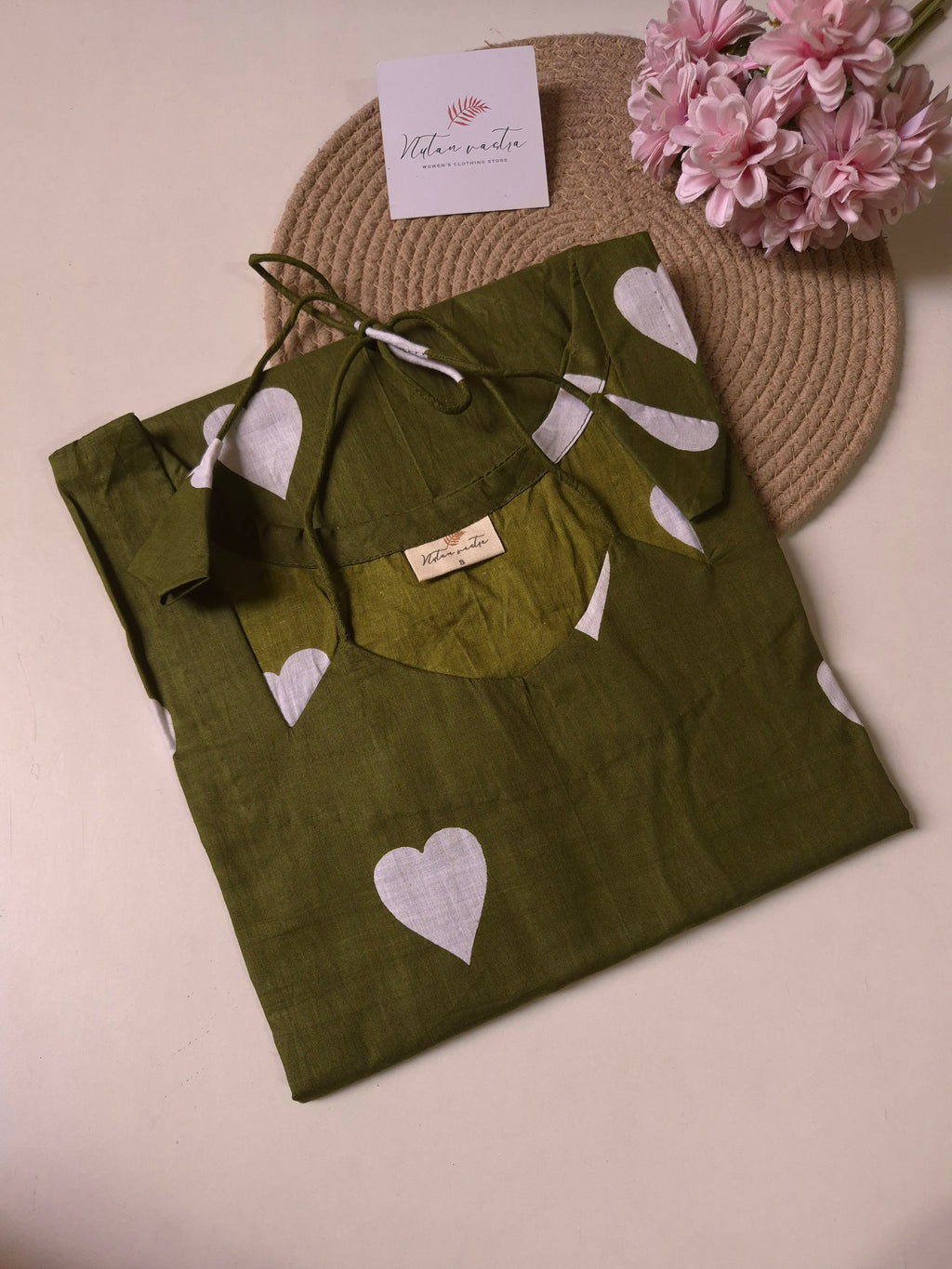 Ready To Ship Cotton Long Straight Kurti