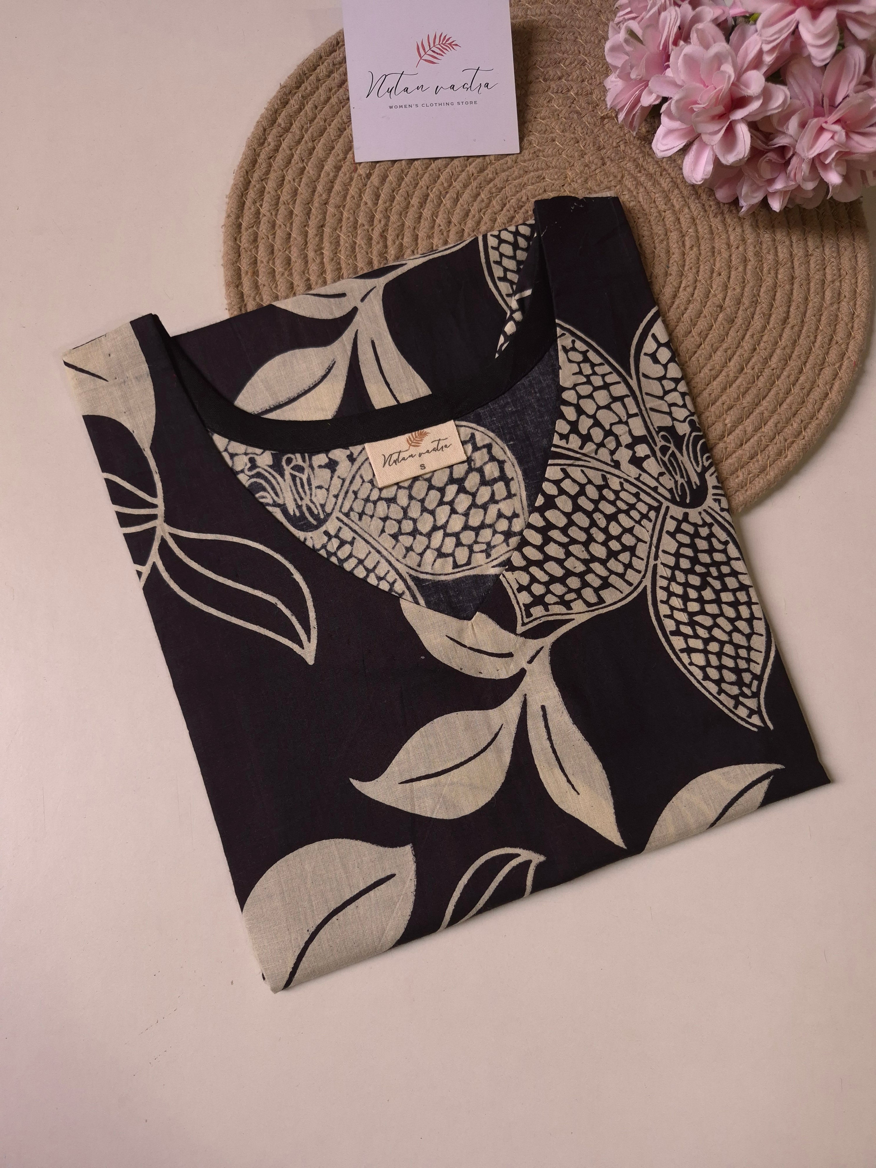 Ready To Ship Cotton Long Straight Kurti