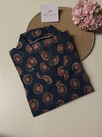 Khadi Cotton Anarkali Kurti