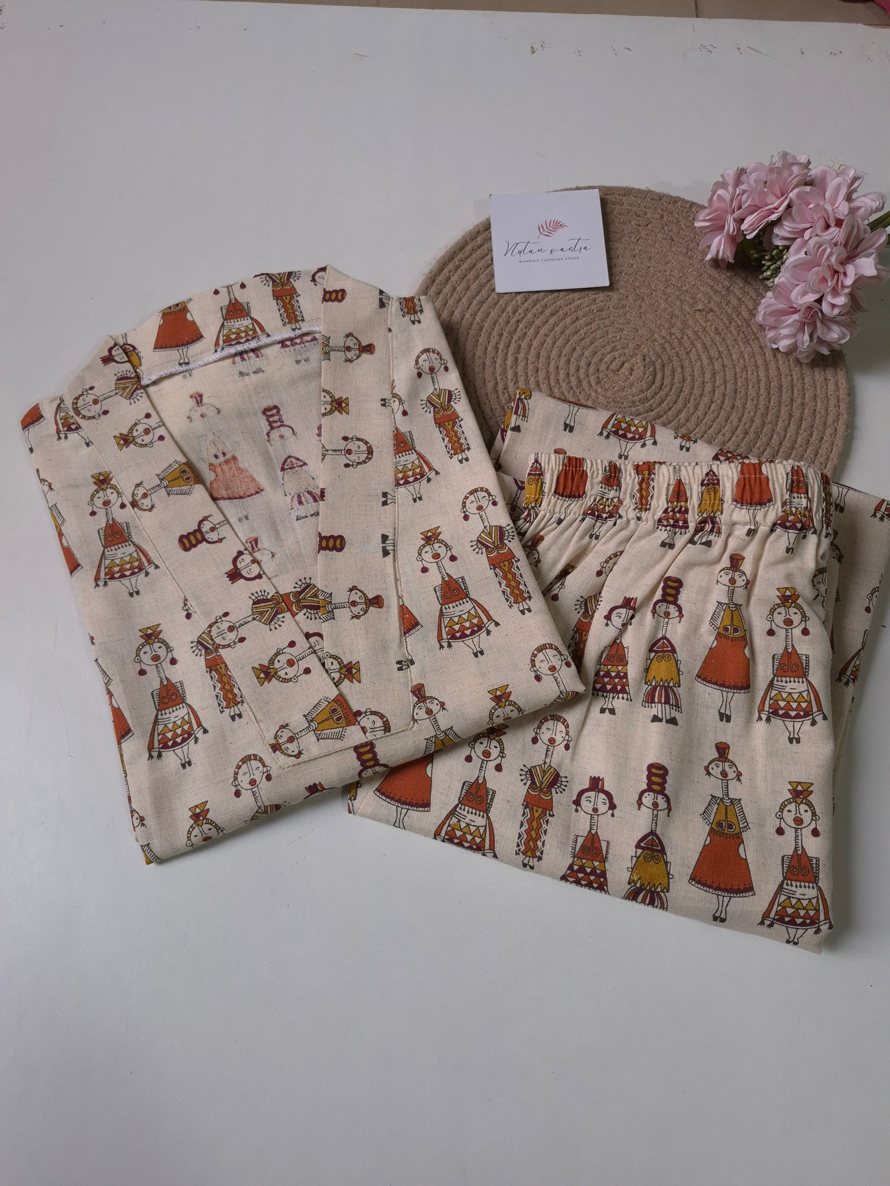 Khadi Cotton Co-ord Set