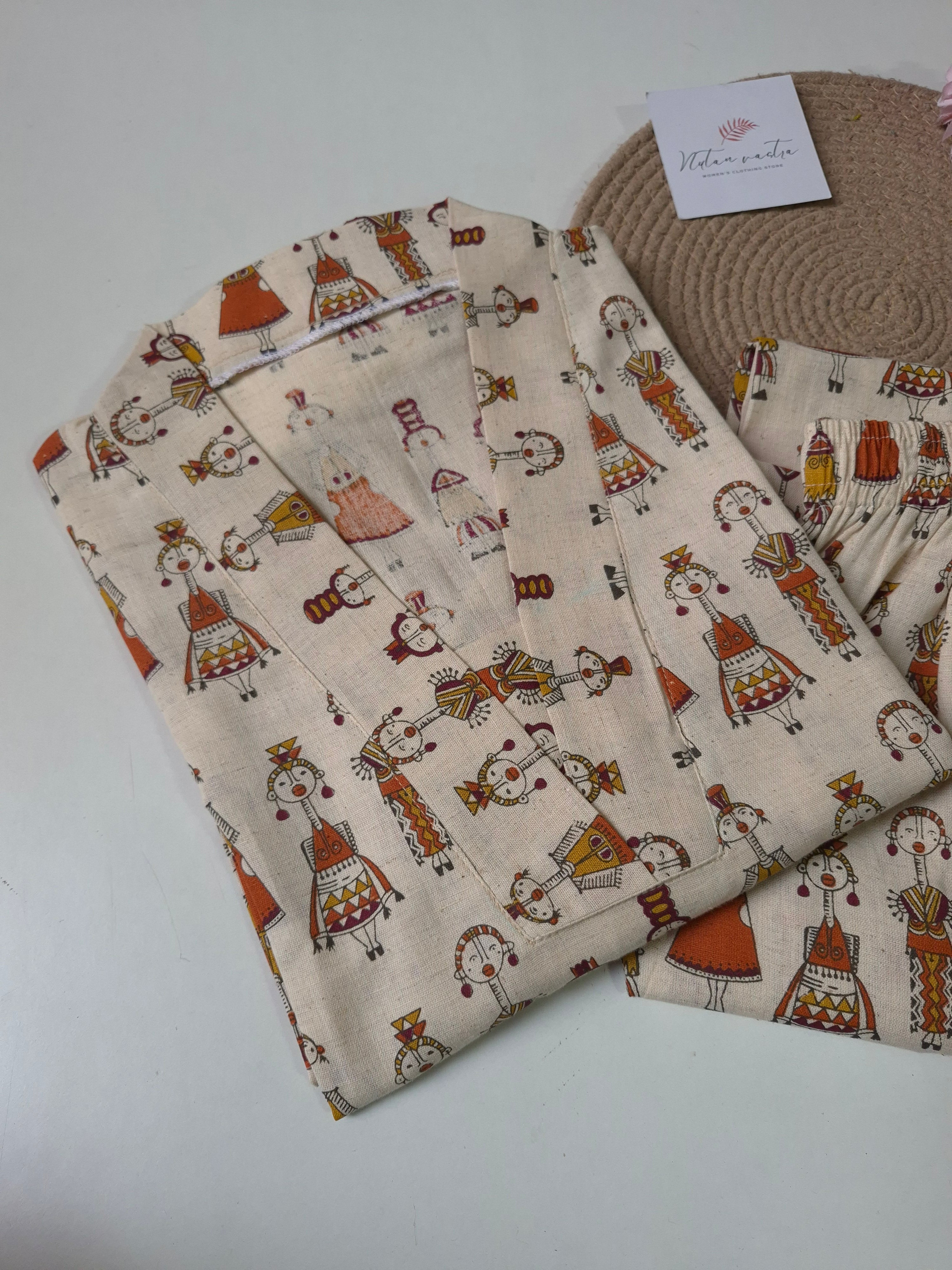Khadi Cotton Co-ord Set