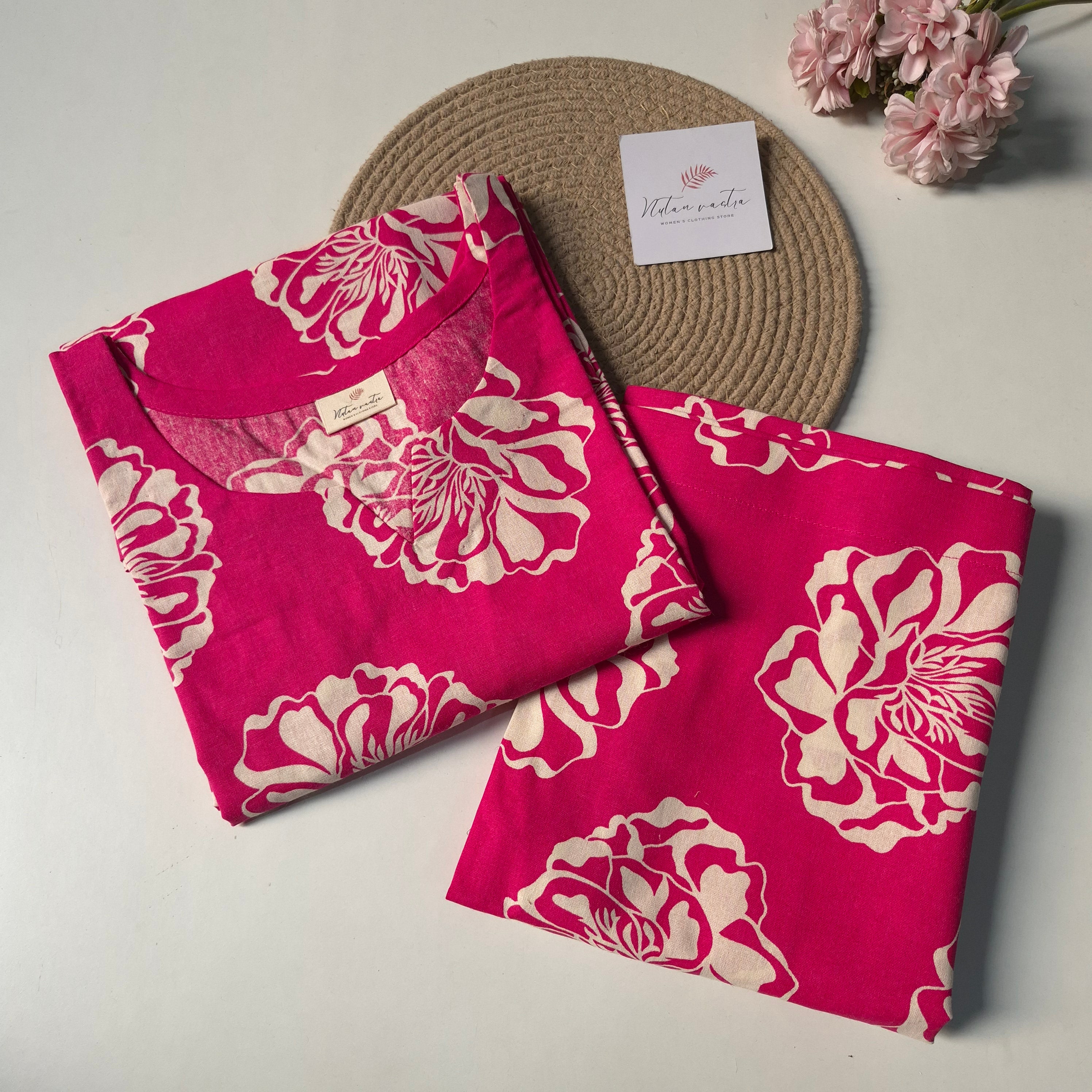 Khadi Cotton Co-ord Set