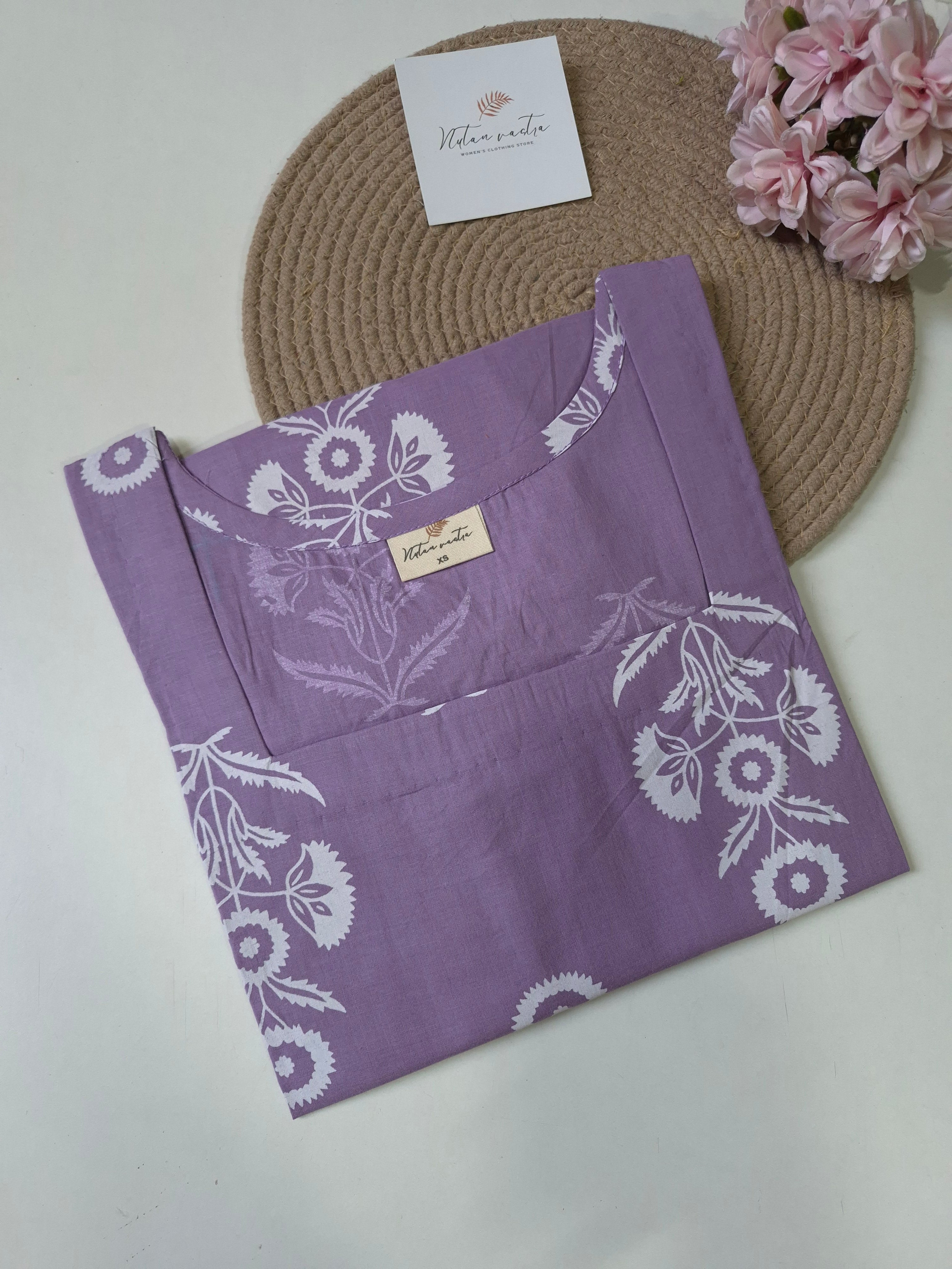 Cotton Anarkali Kurti