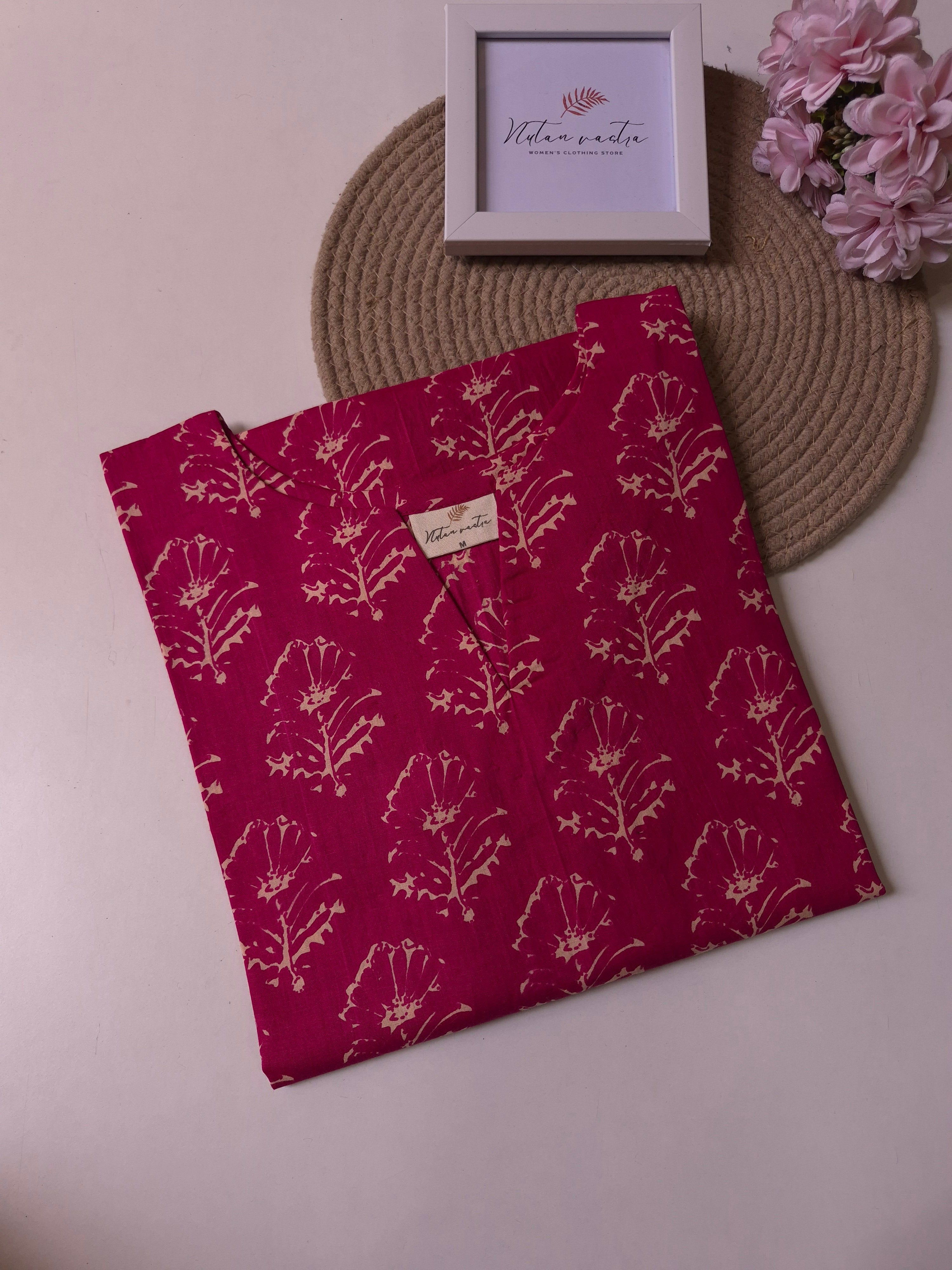 Cotton Anarkali Kurti