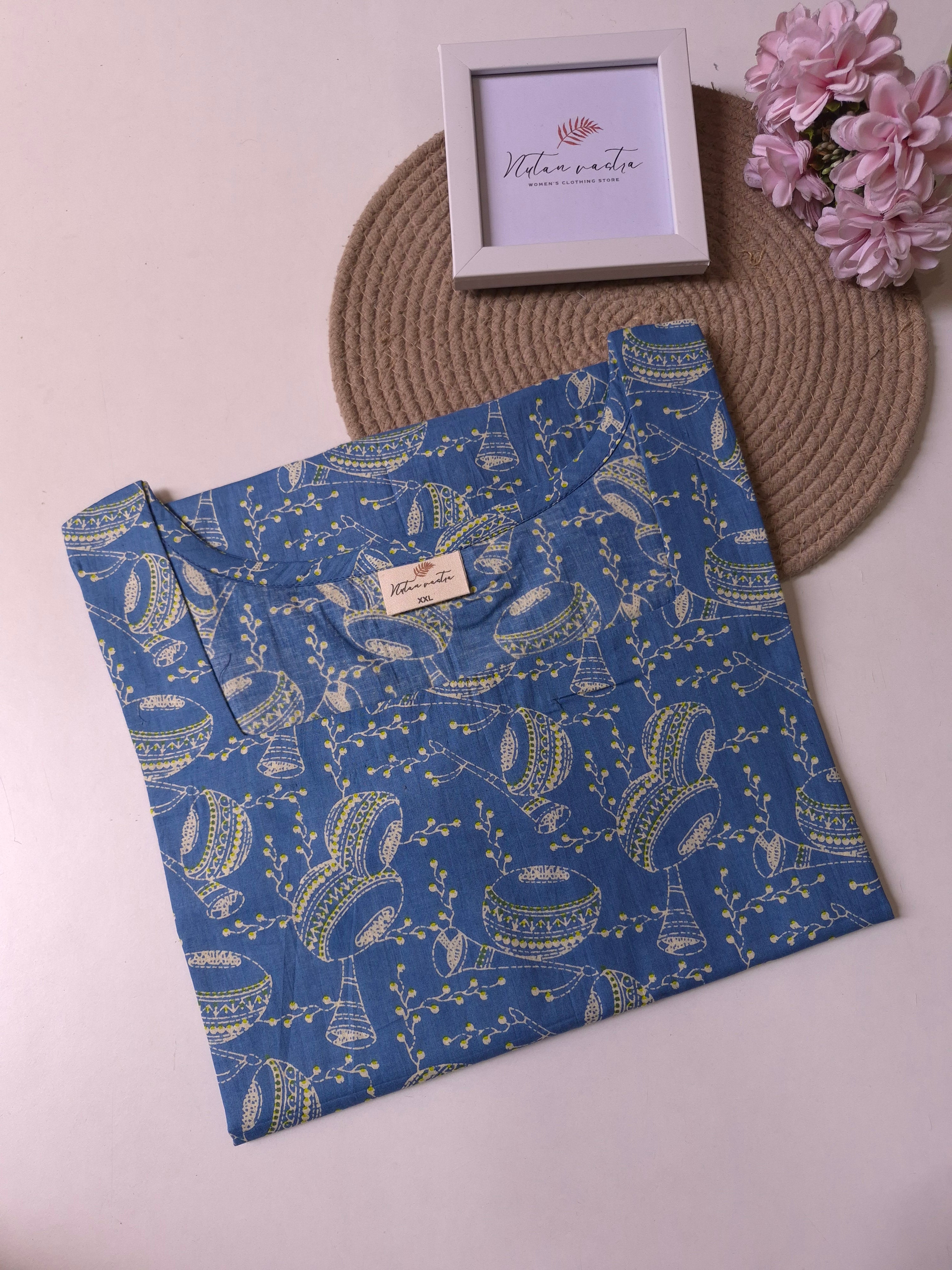Cotton Anarkali Kurti