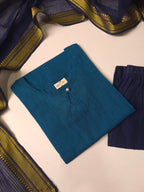 Mangalgiri South Cotton Suit Set