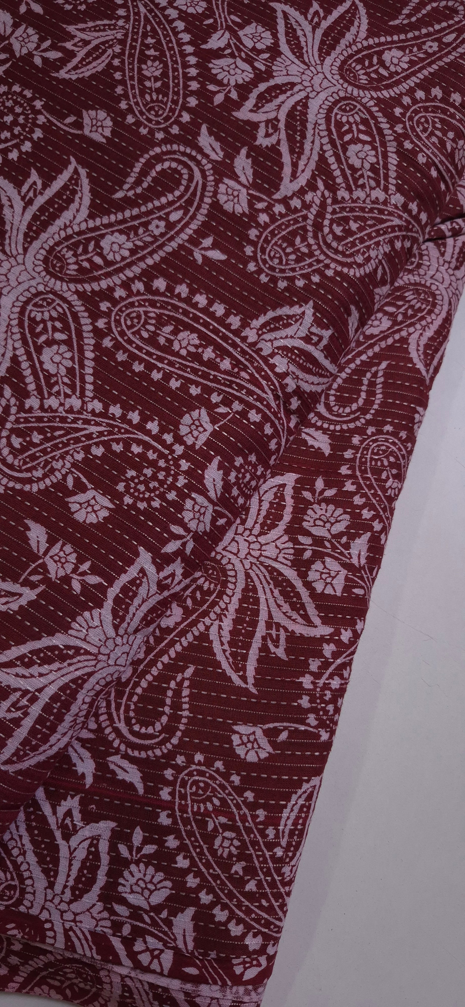 Cotton kantha Co-ord Set