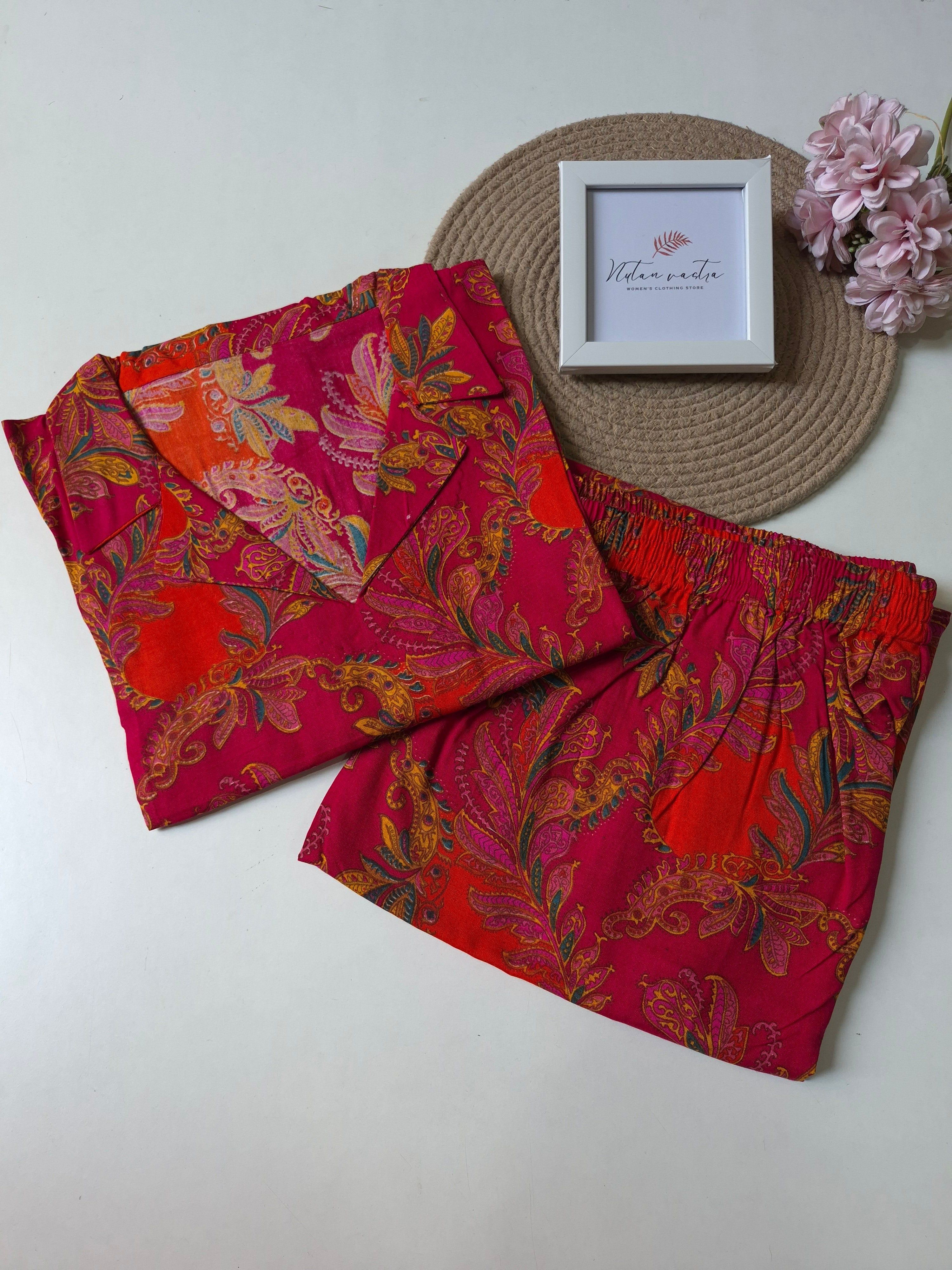 Viscose Rayon Co-ord Set