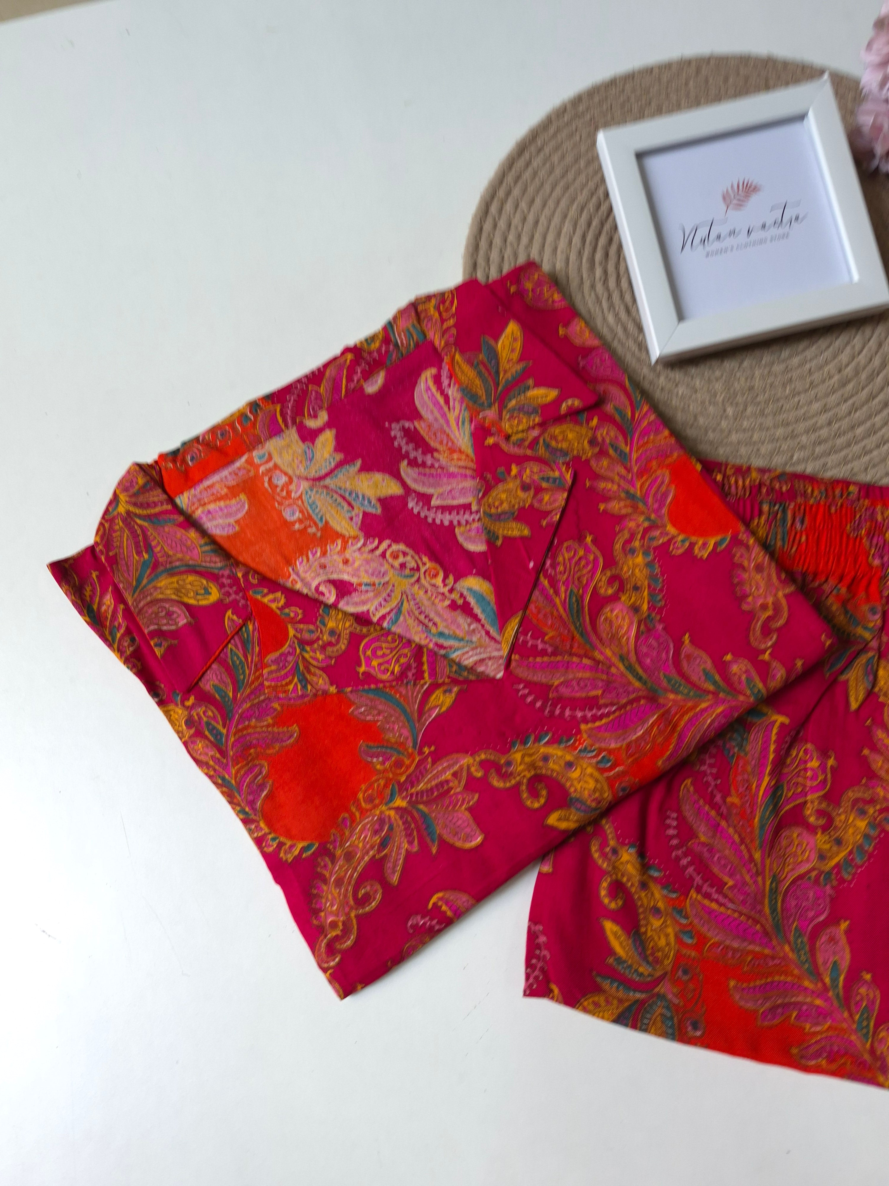 Viscose Rayon Co-ord Set