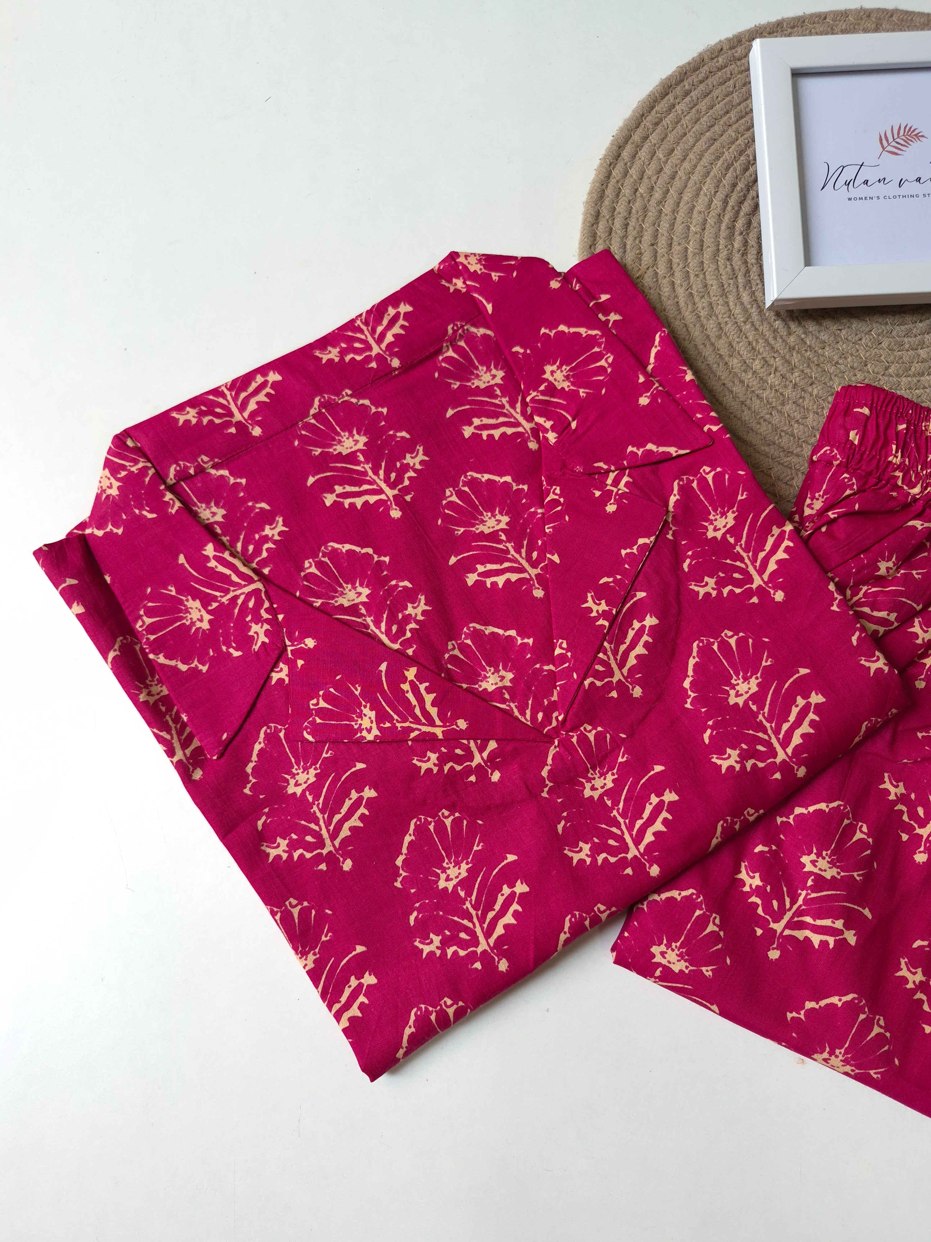 Cotton Co-ord Set