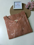 Poly Cotton Long Straight Kurti