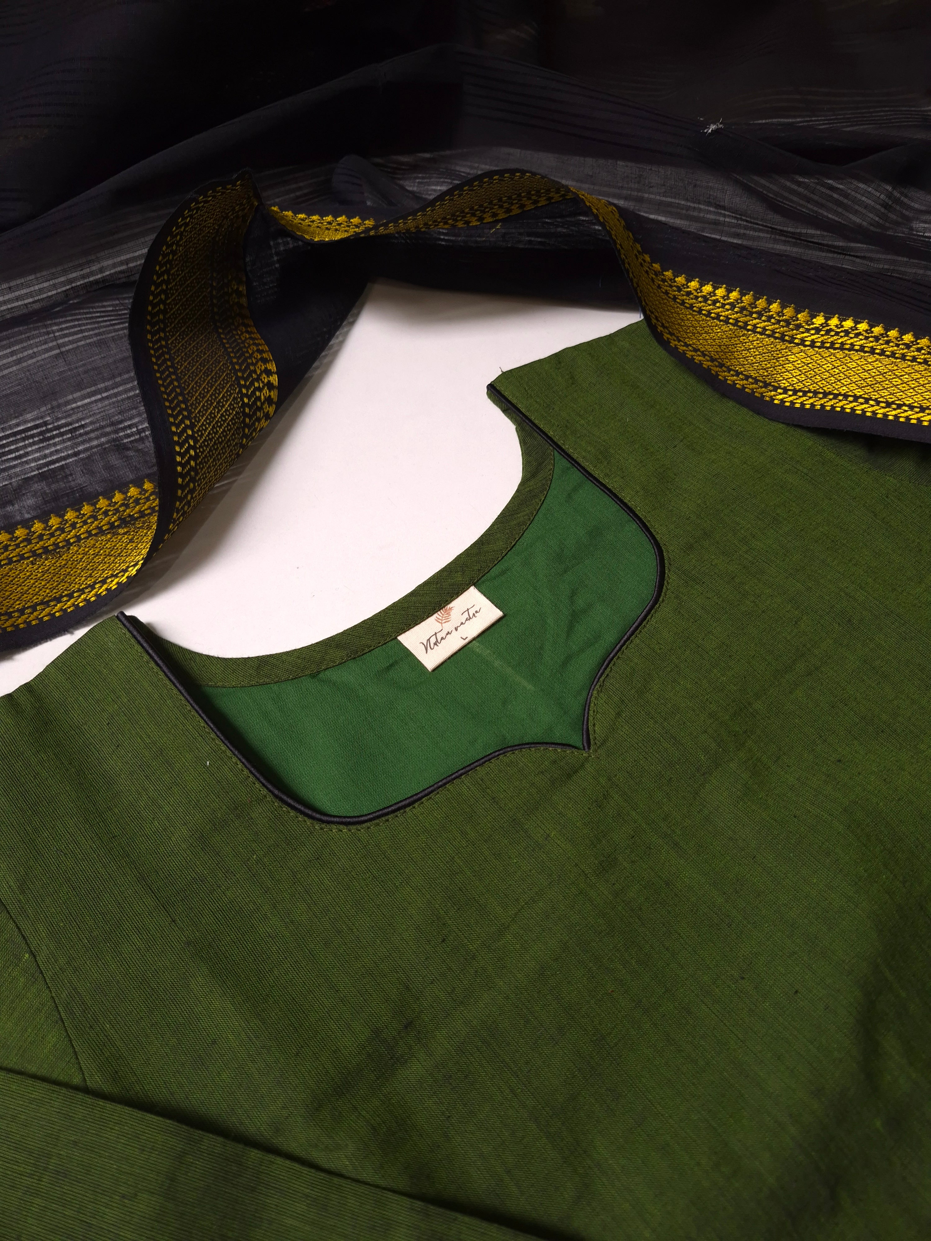 Mangalgiri South Cotton Suit Set