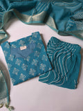 Maheshwari Silk Suit Set
