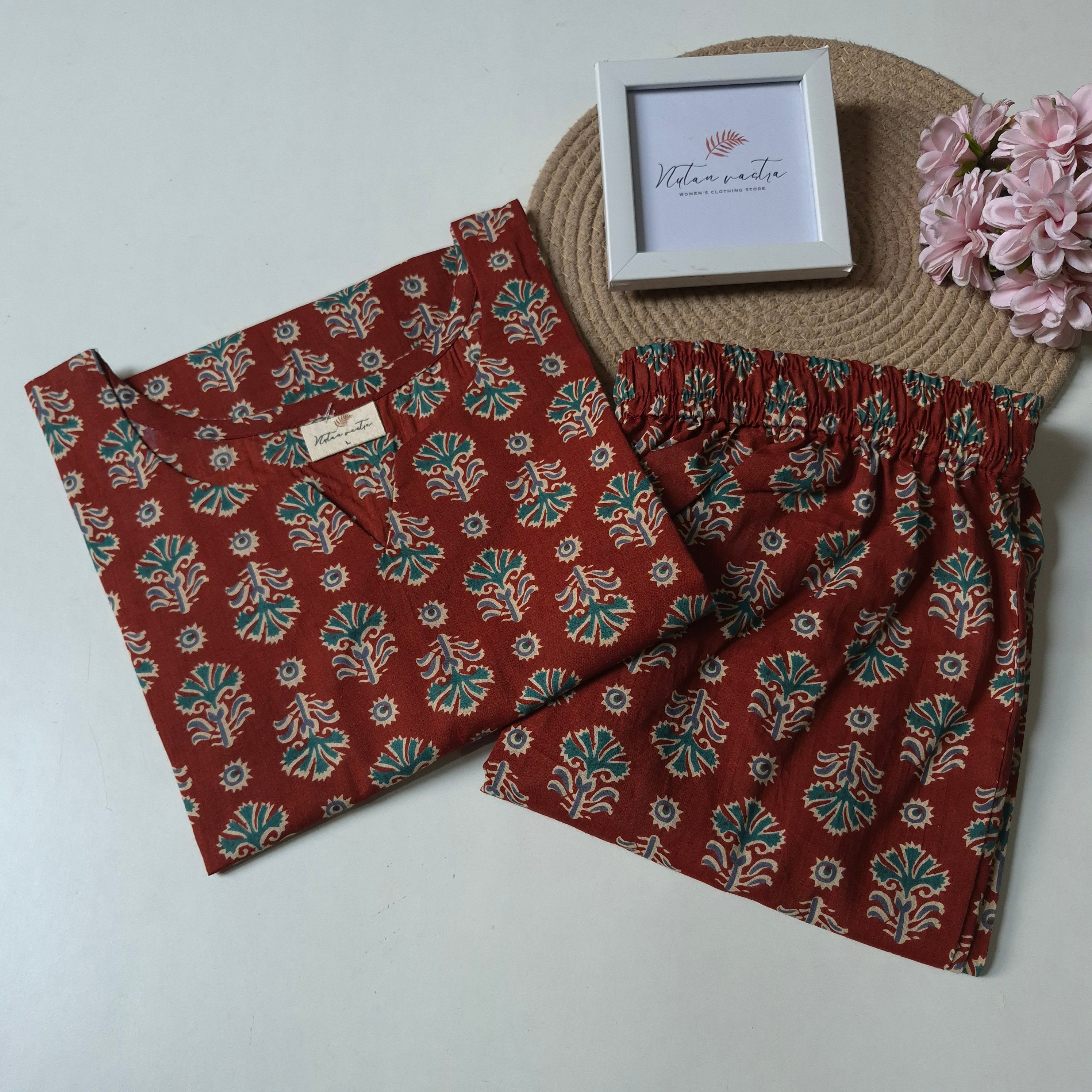 Cotton Co-ord Set