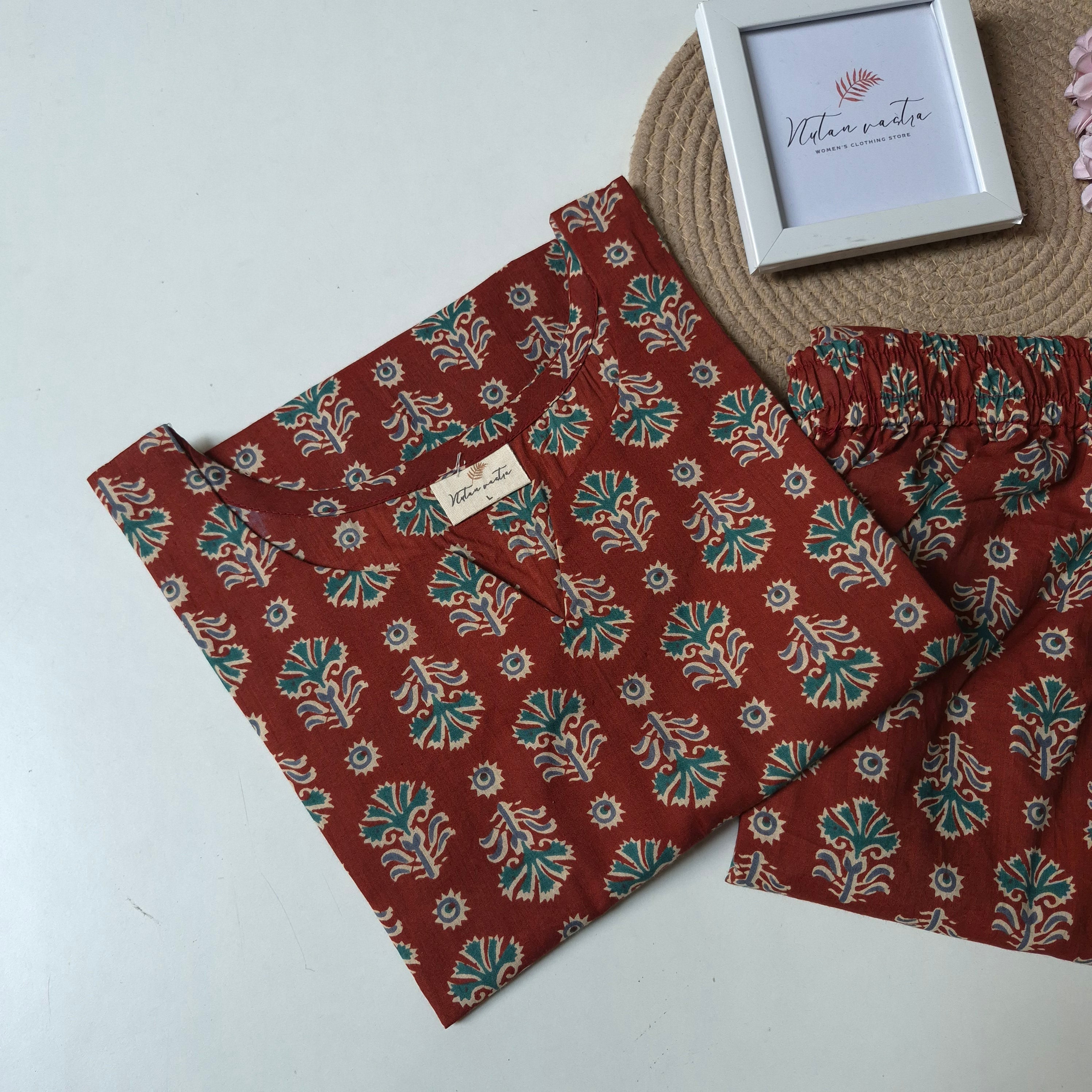 Cotton Co-ord Set