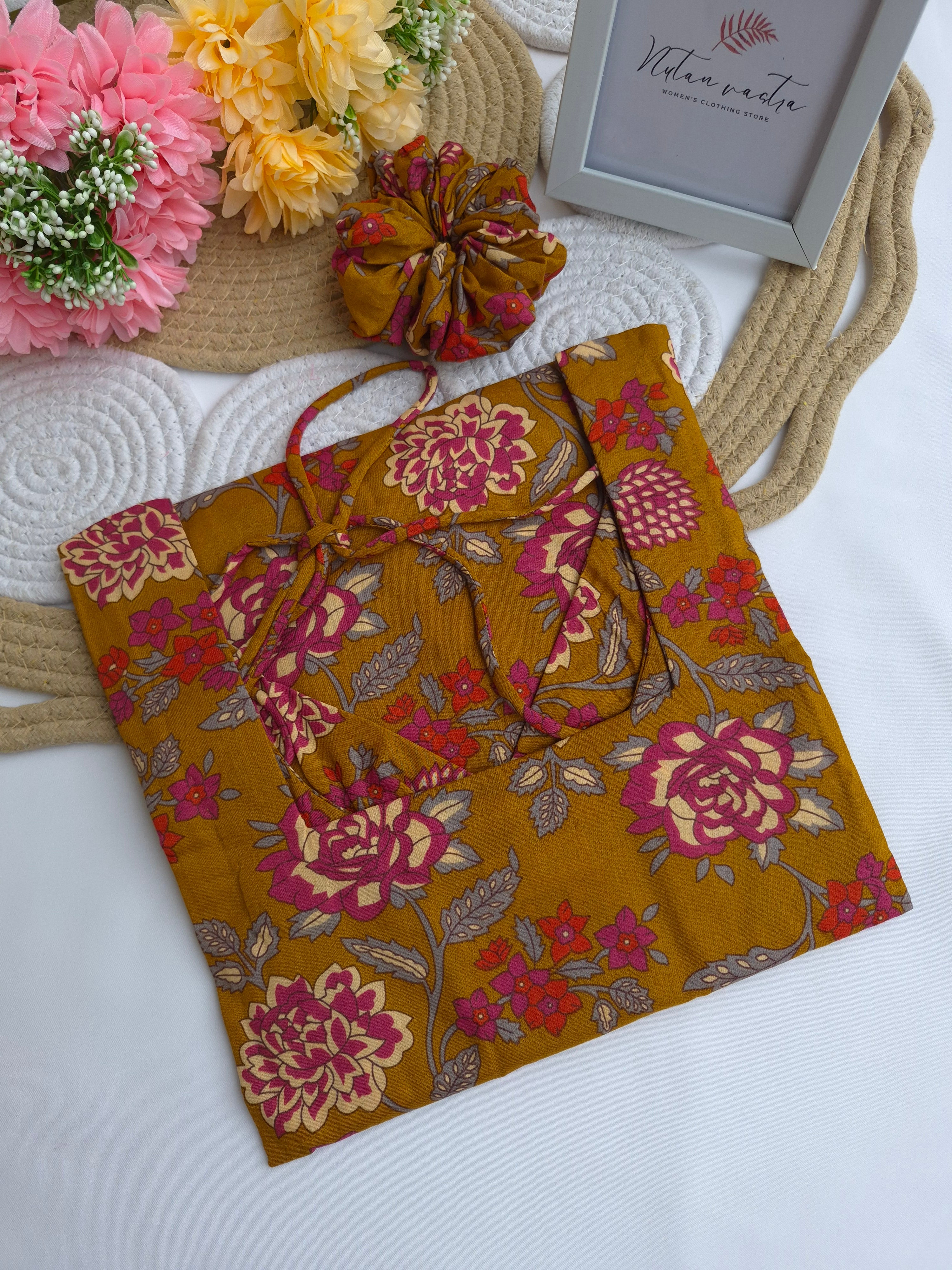 Cotton Long Straight Kurti