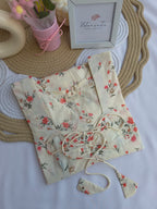 Ready To Ship Cotton Short Kurti with Corset Back