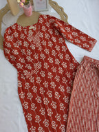 Ready To Ship Cotton Co-ord Set