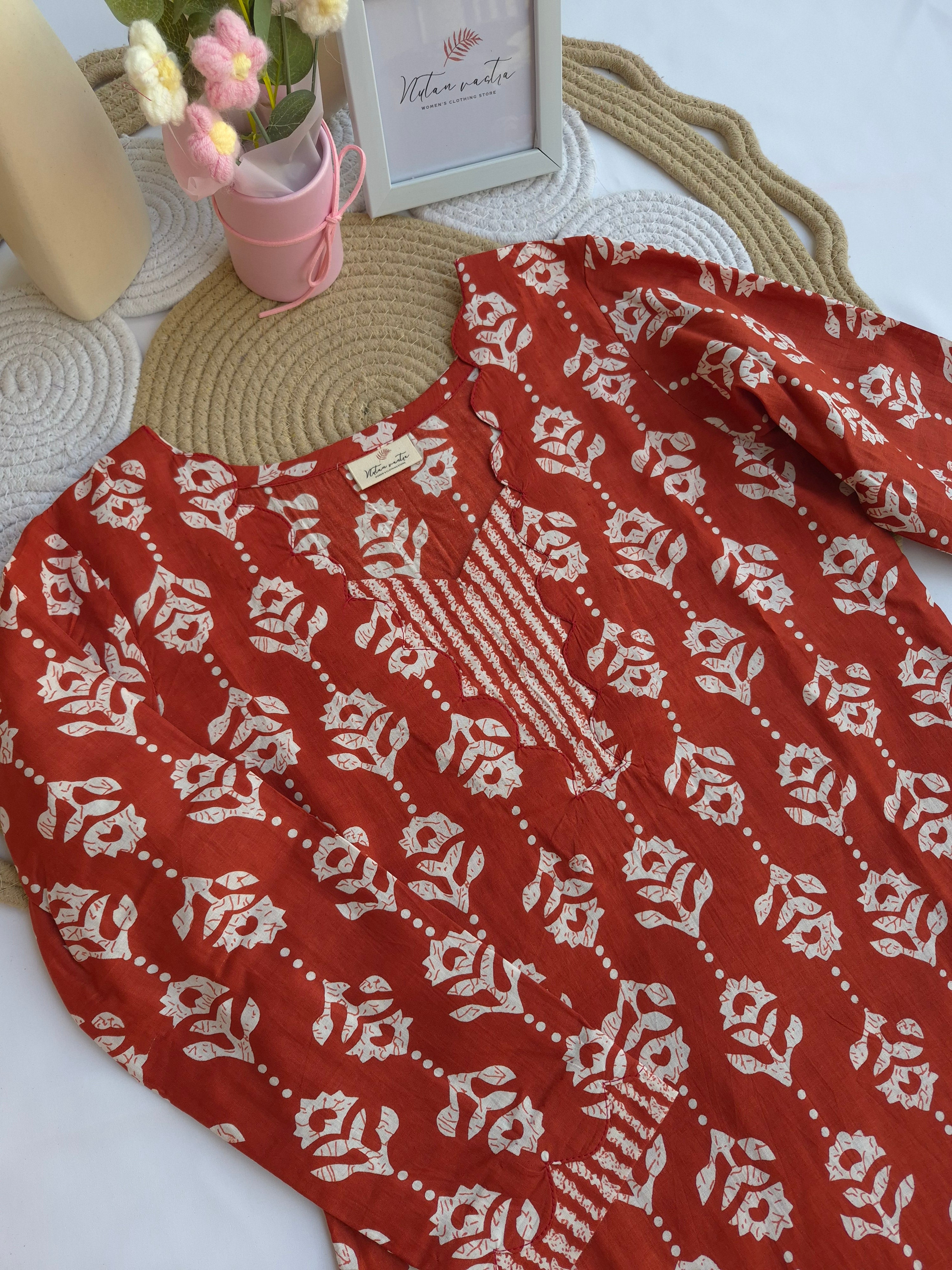 Ready To Ship Cotton Co-ord Set