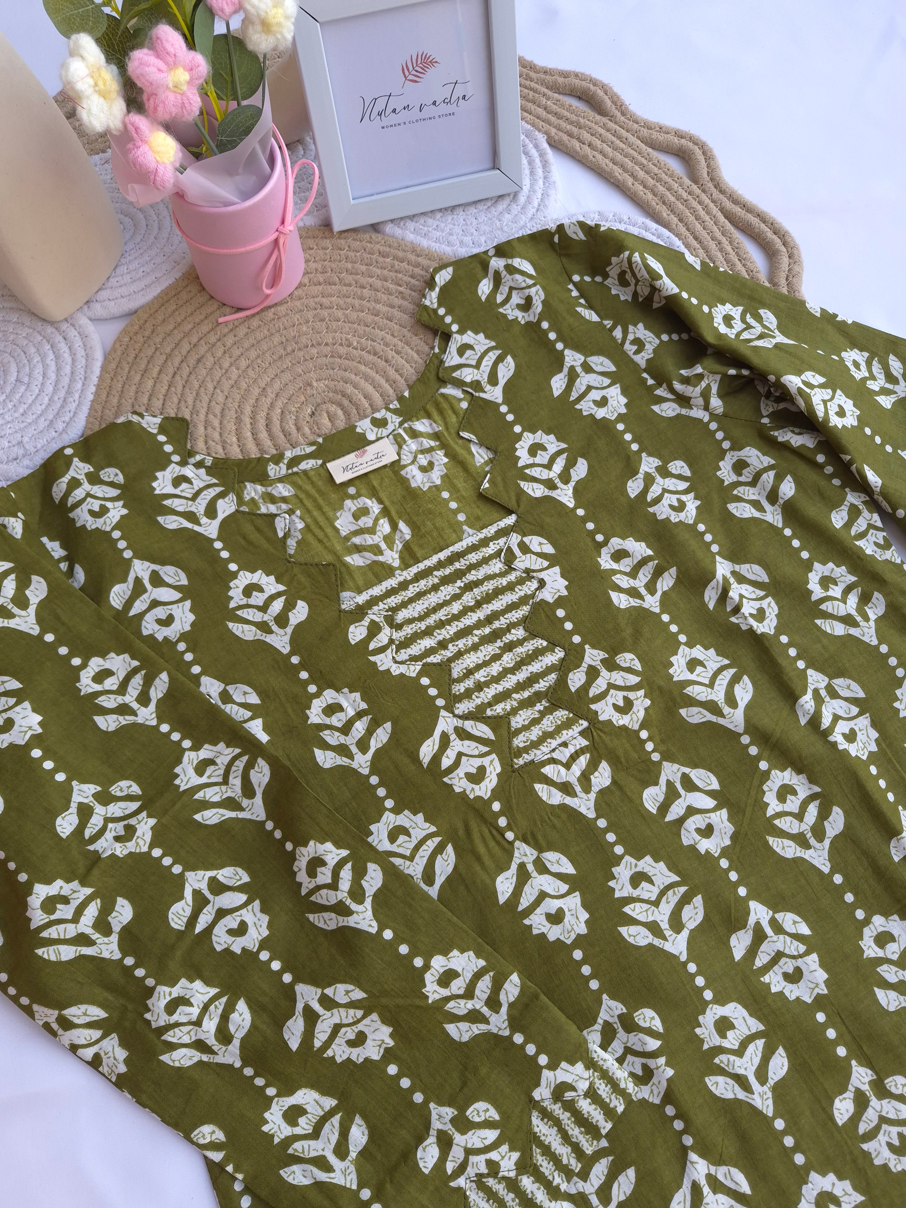 Ready To Ship Cotton Co-ord Set
