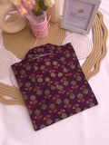 Cotton Long Straight Kurti