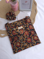 Ready To Ship Cotton Handblock Printed Long Straight Kurti