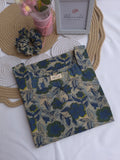 Ready To Ship Cotton Handblock Printed Long Straight Kurti