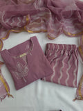 Cotton Suit Set With Kota Doria Dupatta