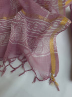 Cotton Suit Set With Kota Doria Dupatta