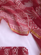 Cotton Suit Set With Kota Doria Dupatta