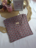 Cotton Kantha Long Straight Kurti