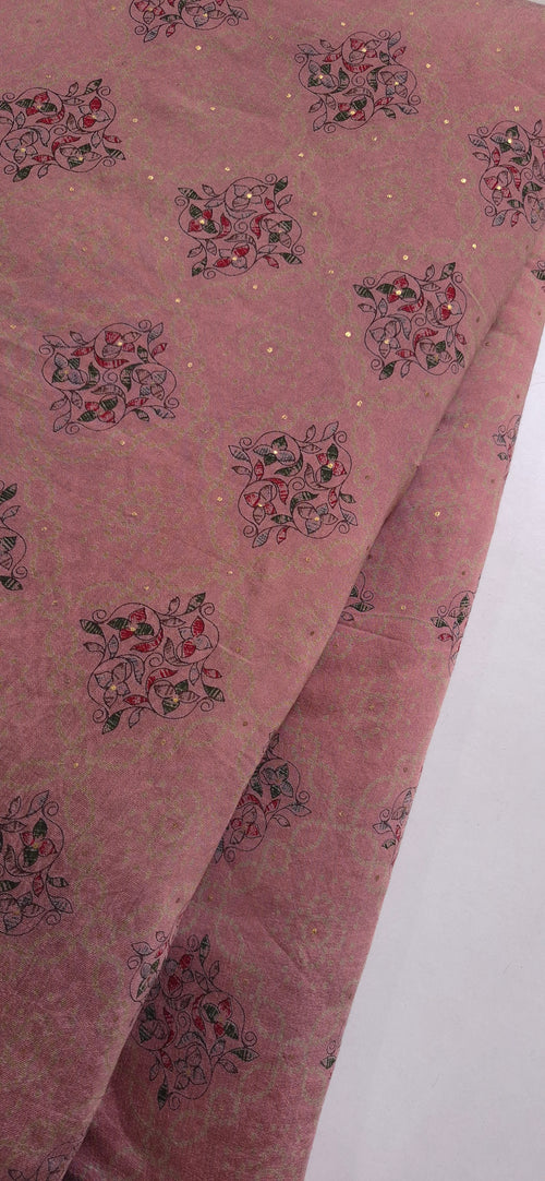 Chanderi Silk Anarkali Kurti