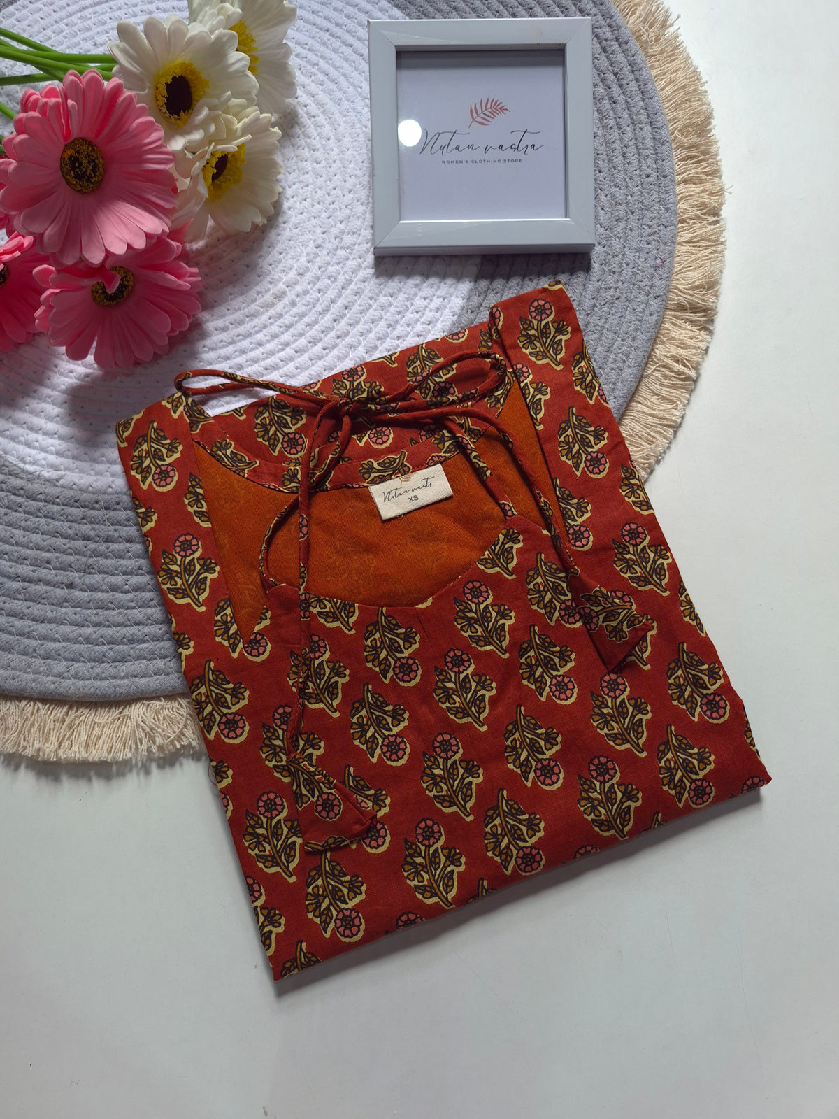 New Cotton Anarkali Kurti