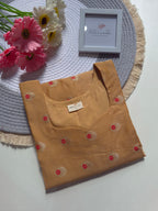 Chanderi Silk Short Kurti & Peplum Top