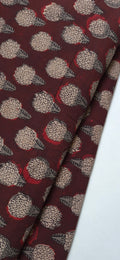 Cotton Handblock Printed Long Straight Kurti