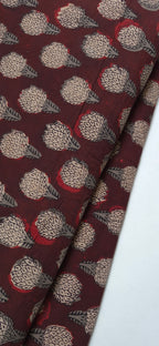 Cotton Handblock Printed Long Straight Kurti